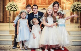Những đứa trẻ bệnh down gây bất ngờ trong lễ cưới của bác sĩ
