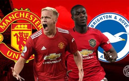 Brighton vs Manchester United: Chưa đá đã run!