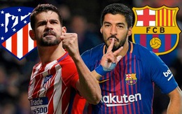 HLV Atletico hứa sử dụng bộ đôi ‘vừa đá vừa cắn’ Luis Suarez và Diego Costa