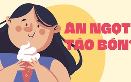 Ăn ngọt có gây táo bón?