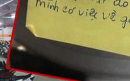 Lấy cắp áo mưa để lại lời nhắn kèm 50 ngàn đồng: 'Lịch sự là vậy?'