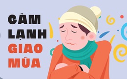 Cảm lạnh khi giao mùa, né đâu dính đó!