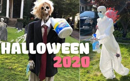 Trang trí Halloween năm 2020 vừa hài hước vừa đáng sợ