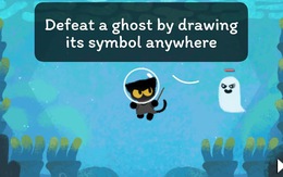 Google Doodle ra mắt game dịp Halloween: Vẽ hay là 'chết'?