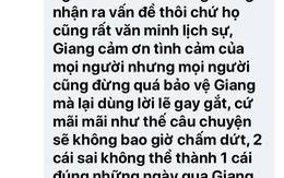 Xuất hiện hàng loạt group bảo vệ Hương Giang