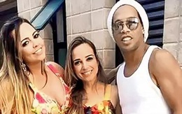Ronaldinho từng khốn khổ khi cưới một lúc hai vợ