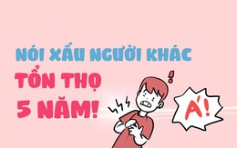 Nghiên cứu mới: Nói xấu sau lưng người khác, bạn bị tổn thọ 5 năm