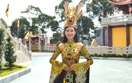 Quốc phục ‘Mẹ Âu Cơ’ của Thái Thị Hoa đoạt giải nhất tại 'Miss Earth'