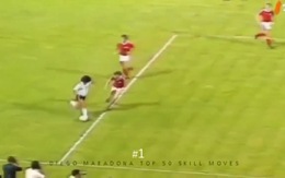 10 skill kỹ thuật kinh điển để đời của Maradona