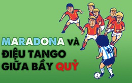 Huyền thoại Maradona và điệu tango giữa bầy 'quỷ đỏ'