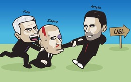 Mourinho háo hức chờ Zidane ở Europa League