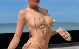 'Hoàn lương' đã chán, Ngọc Trinh trở lại phơi thân với bikini mặc cũng như không