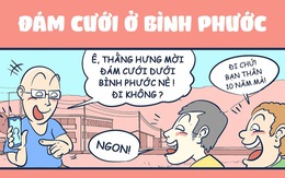 Đám cưới giản dị nhất năm diễn ra ở Bình Phước