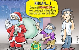 Kỳ này ông già Noel đi phát quà hơi mệt