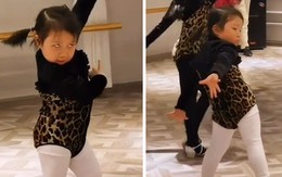 Bé gái nhảy dance có biểu cảm siêu hài hước