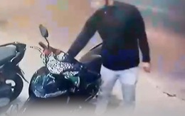 Thanh niên rình trộm xe máy bị bắt tại trận