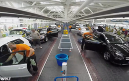 Trạm rửa ôtô lớn nhất thế giới: 4.000 xe được làm sạch mỗi ngày