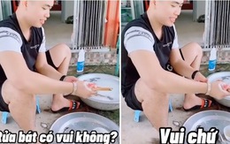 'Rửa bát cho vợ là hạnh phúc của đàn ông'