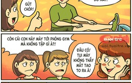 Con gái tập gym: Tập gì to nấy!