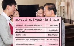 Vua Còm 21-1: Lộ bảng giá 'thuê người yêu' ăn Tết Tân Sửu 2021