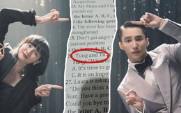 'Tùng - Tú' vào đề tiếng Anh, netizen khen thầy cô 'bắt trend quá'