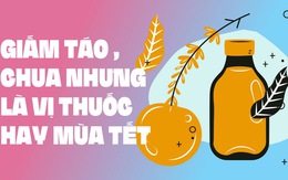 Giấm táo, vị thuốc hay ngày tết trợ tiêu hóa