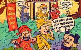 Táo rap đã lên tới thiên đình