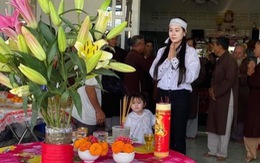 Vợ hai và bạn bè Vân Quang Long làm điều đặc biệt trong lễ 49 ngày