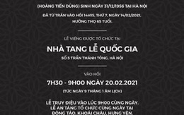 Truyền thông không tác nghiệp trong tang lễ NSND Hoàng Dũng