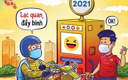 Bìa 4 Tuổi Trẻ Cười Tân Niên: Đầy bình lạc quan tiến vào năm 2021