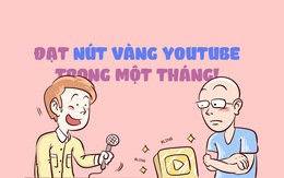 Bí quyết đạt nút vàng YouTube trong 1 tháng