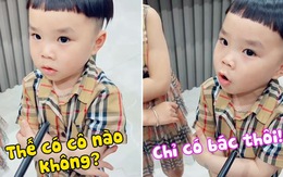 Cười xỉu cách mẹ 'tra hỏi' con xem bố có bồ không