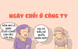 Lời nhắn đanh thép cho sếp trong ngày cuối làm ở công ty