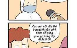 'Bung nóc' phòng dịch