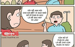 Cuộc đời lòng vòng: Học để đi làm hay làm để đi học?