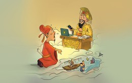 Ngọc Hoàng lo xa cho mùa lũ lụt