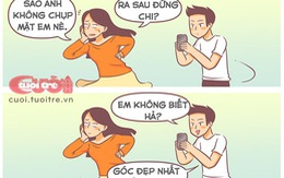 Góc chụp ảnh khiến ai cũng đẹp như thiên thần