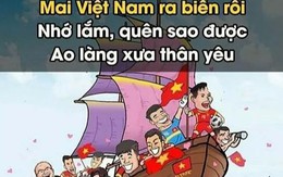Ảnh chế 'Việt Nam thắng làm vua, thua vẫn vào vòng trong' ngập tràn