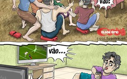 Xem bóng đá xưa và nay: Khác nhau một trời một vực