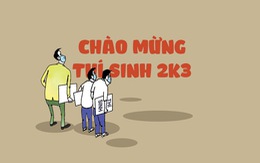 Chào mừng thí sinh 2k3 tới phòng thi