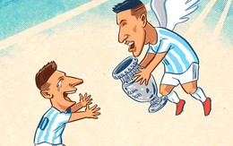 Chung kết Copa America, Messi và quà tặng từ thiên thần