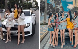 Netizen 'xót xa' hot girl tài chính làm việc từ sớm đến khuya