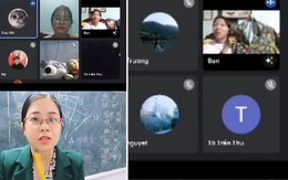 Cô giáo bất lực khi trò tranh thủ bán hàng trong giờ học online