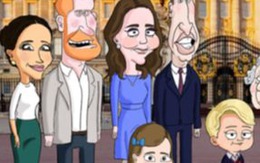Hoàng gia Anh và nhà Sussex bị châm biếm trong phim hoạt hình