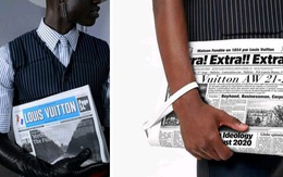 Ảnh vui 8/8: Túi hình tờ báo của Louis Vuitton giá 50 triệu đồng!