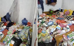 Gái xinh và căn phòng 'ngập rác ở mọi ngóc ngách' sau 3 năm thuê