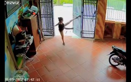 Cô gái luyện võ trước cổng chờ 'chồng đi nhậu về'