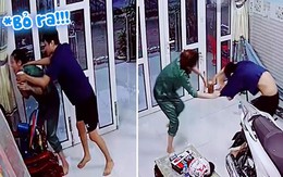 Chị gái bị em trai 'trấn lột' hộp đồ ăn