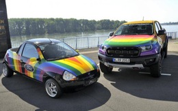 Hãng Ford ra mắt chiếc xe 7 sắc cầu vồng, ủng hộ cộng đồng LGBTQ+