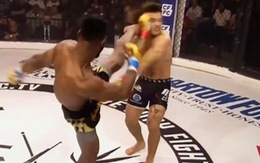 Võ sĩ tung cú đá 'ảo diệu' hạ đối thủ trong trận ra mắt MMA
